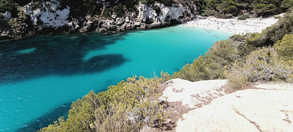Balearics private sailing — Cala Macarelleta, Menorca