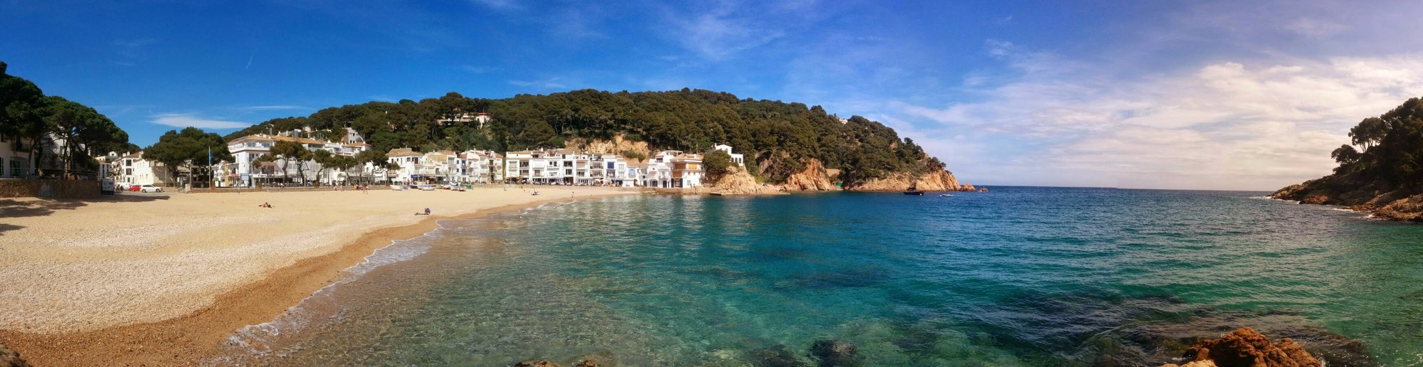 Tamariu beach and village, Costa Brava